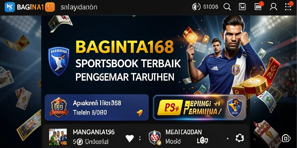 Gameplay menarik dari aplikasi Sportsbook BAGINTA168.