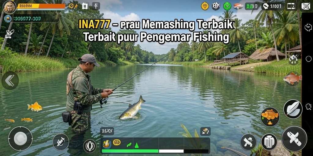 Tangkapan ikan yang menarik dalam gameplay INA777.
