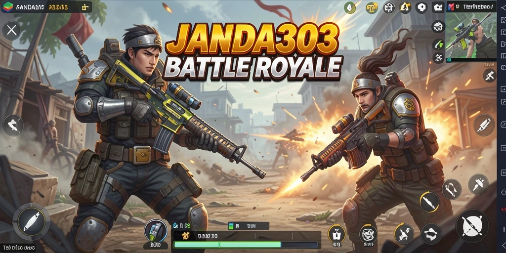 Tangkapan layar epik dari pertempuran luar biasa di JANDA303.
