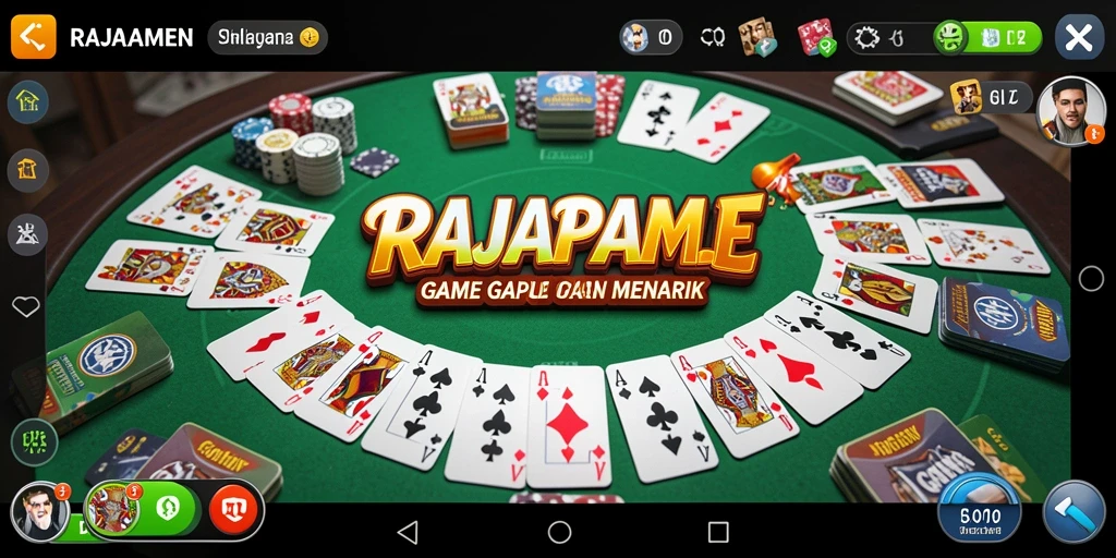 Tampilan gameplay RAJAPAMEN yang menarik dan interaktif.