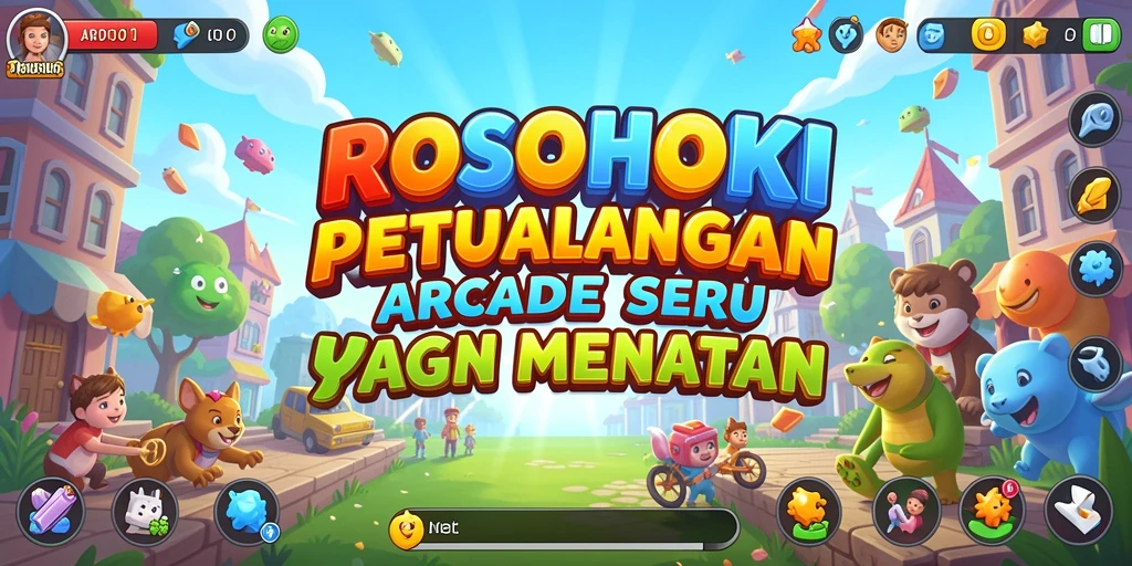 Tangkapan layar gameplay ROSOHOKI menunjukkan aksi seru dan tantangan menarik.