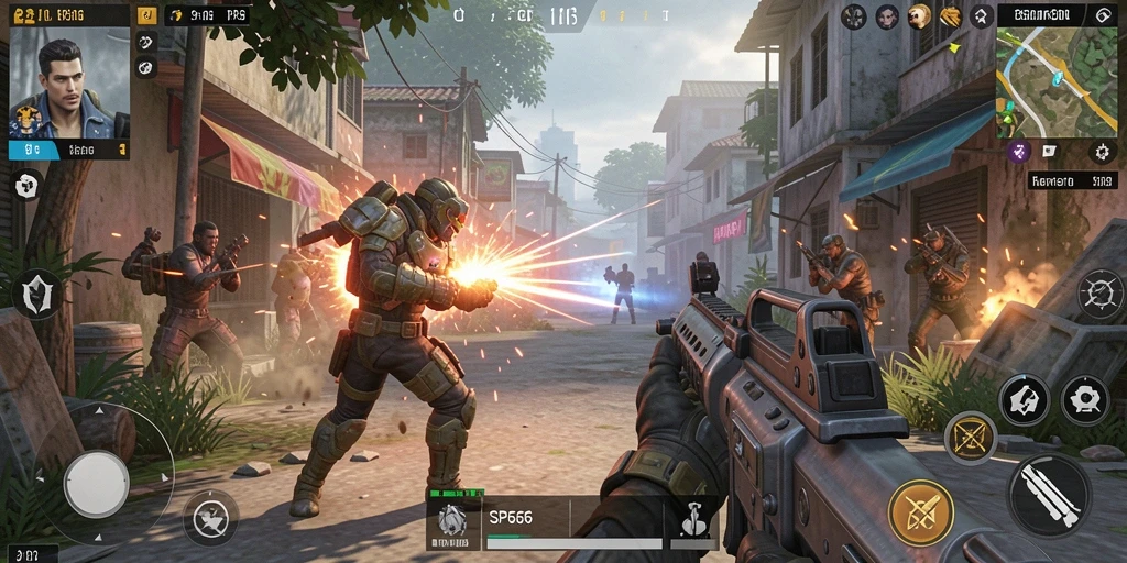 Tampilan gameplay SP666 yang seru dan menegangkan.